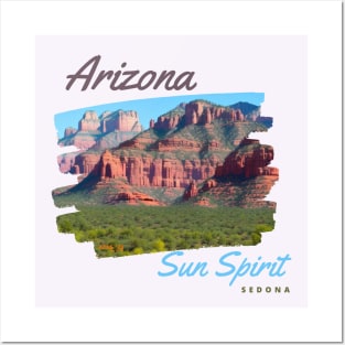 Arizona Sun Spirit Sedona Series Posters and Art